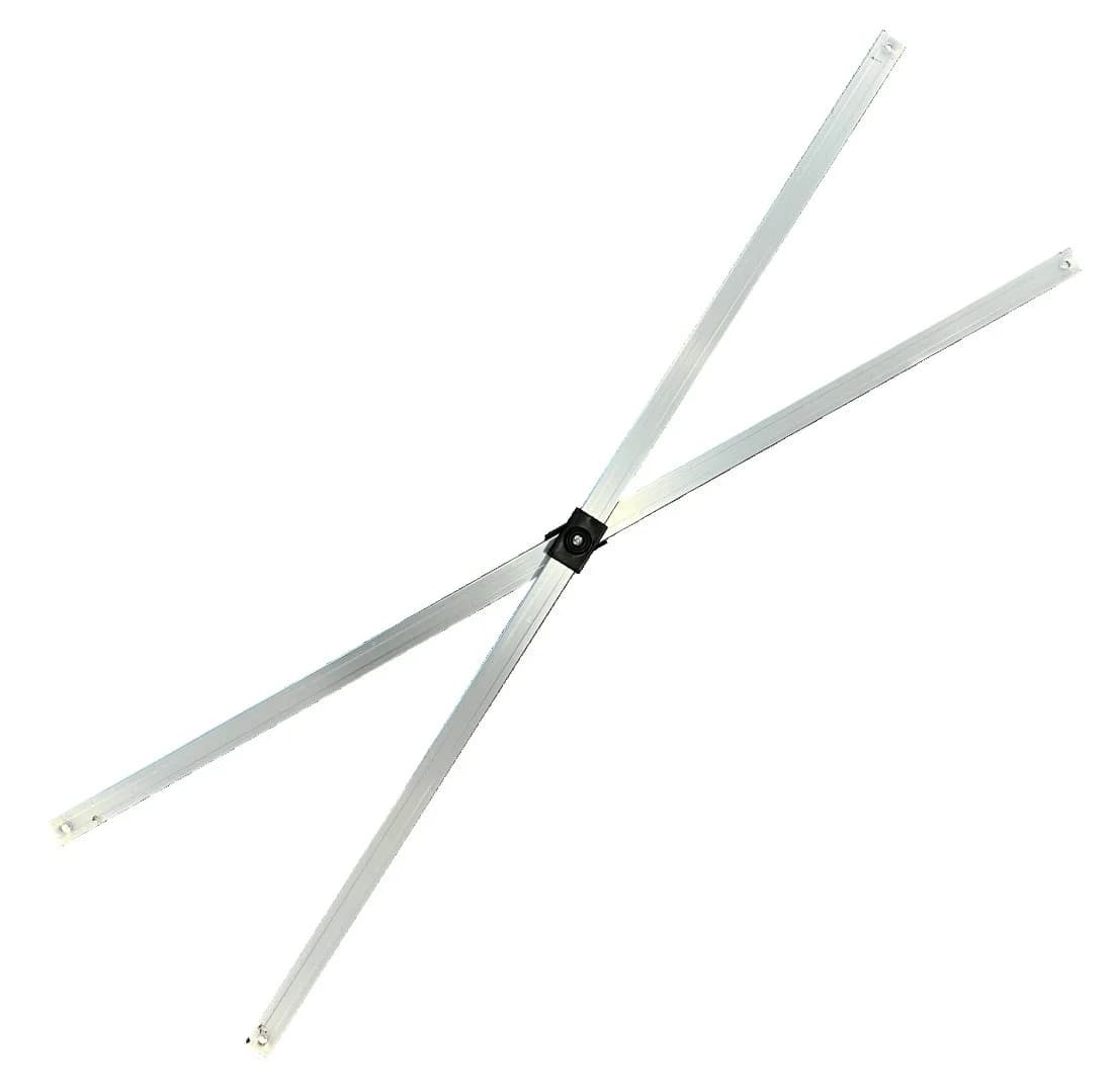 Cruz Externa Para Gazebo Aluminio 2x2 Mar Cristal