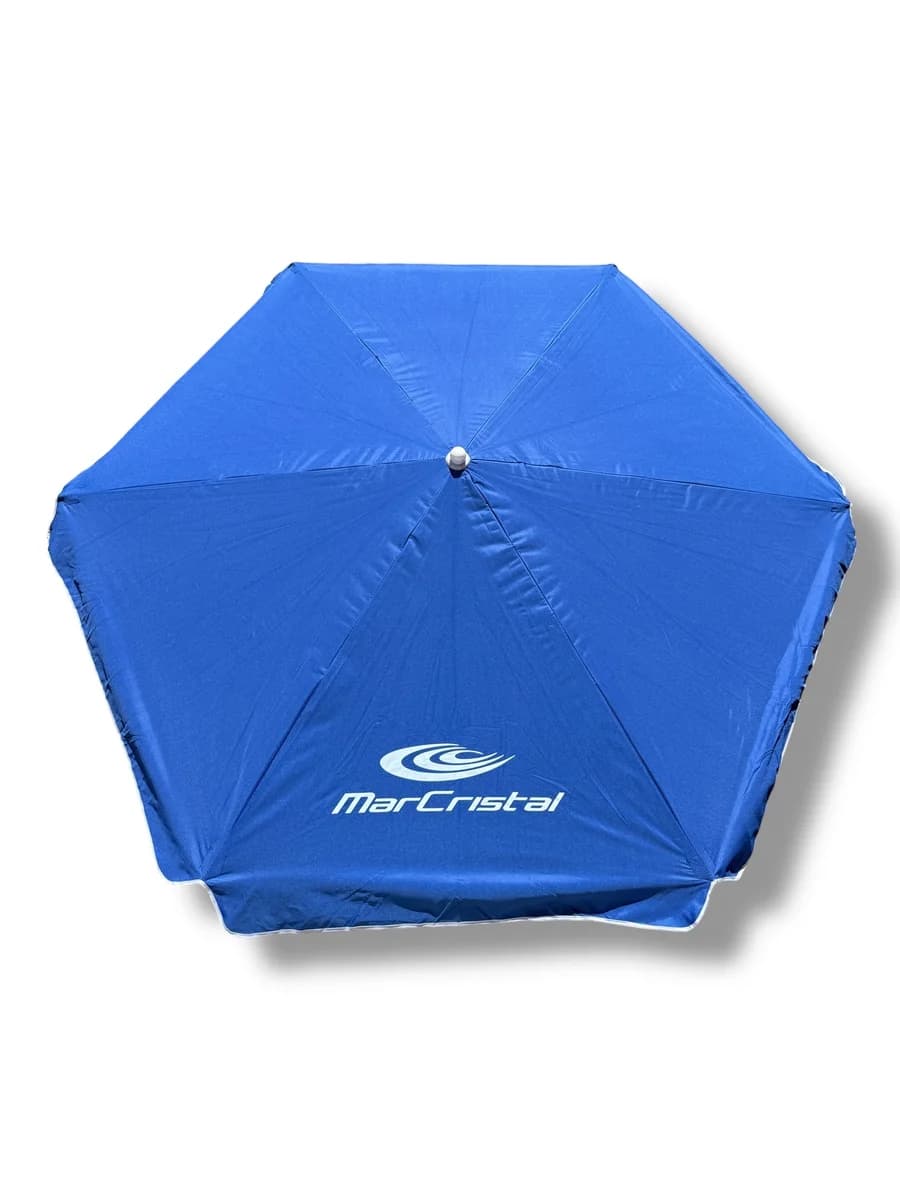 Sombrilla Hierro 200cm Varillon Reforzado Mar Cristal