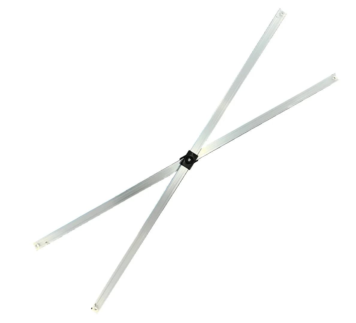 Cruz Interna Para Gazebo Aluminio 2x2 Mar Cristal