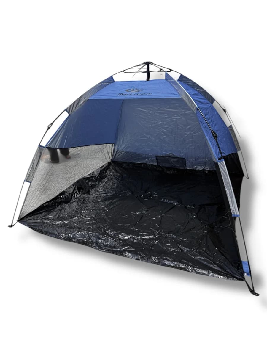 Carpa Playera Automatica Grande Uv+40 190t Mar Cristal