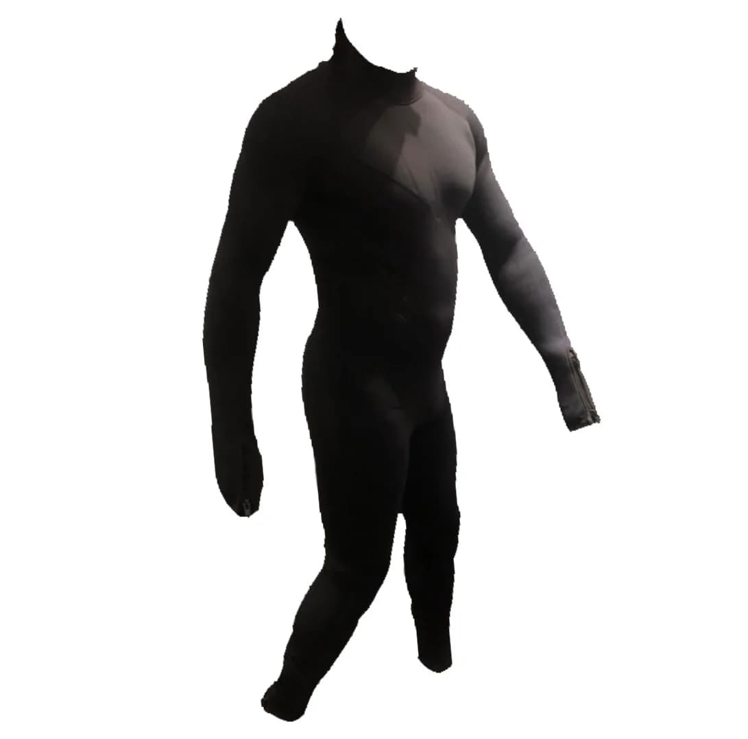 Traje De Neoprene Largo 5mm Negro Mar Cristal