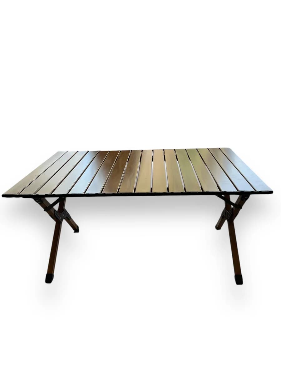 Mesa Camping Aluminio Reforzada Mar Cristal