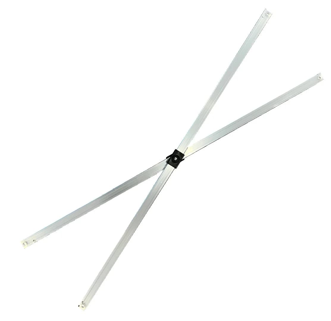 Cruz Externa Para Gazebo Aluminio 3x3 Mar Cristal