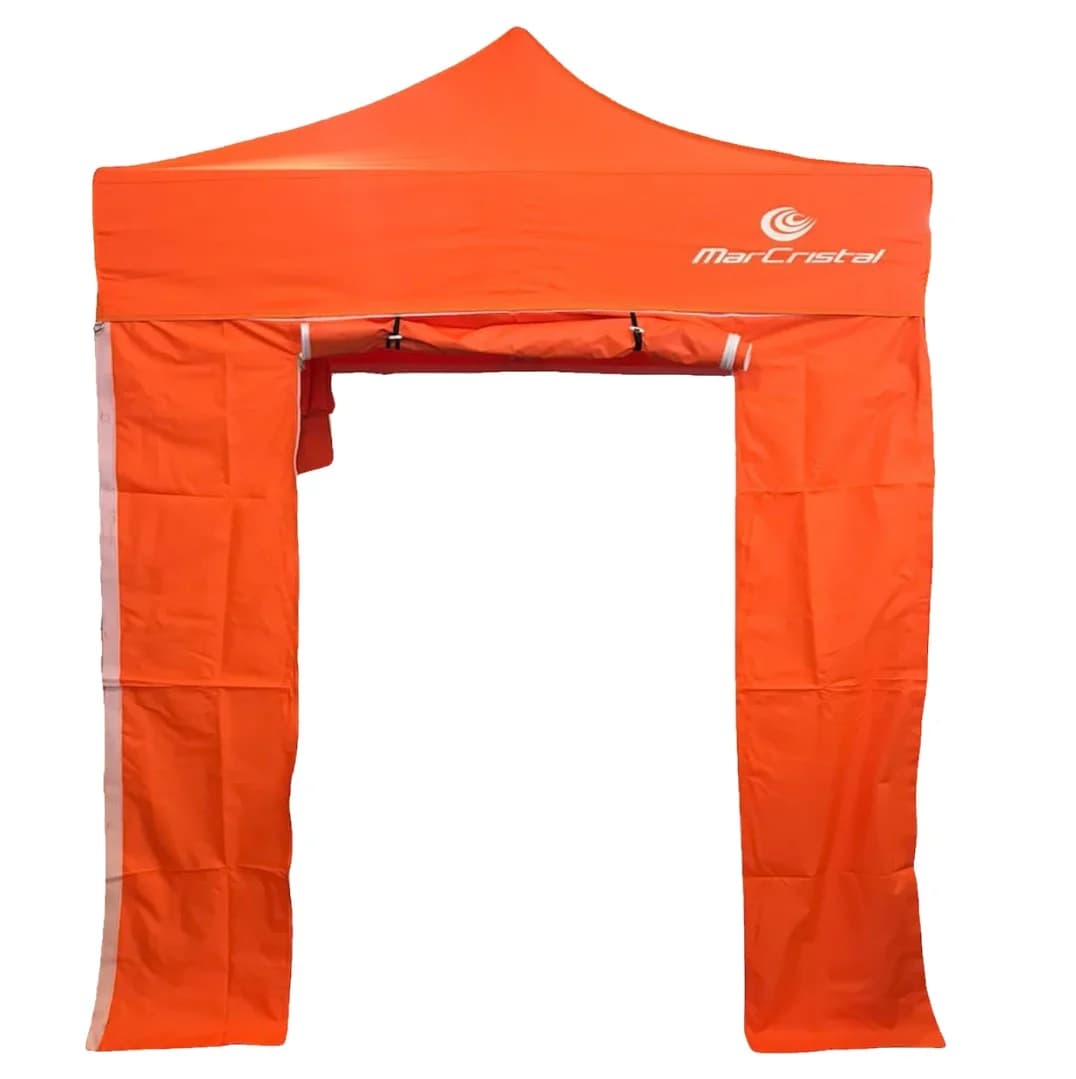 Puerta Gazebo Con Cierre 2x2 1200D Mar Cristal