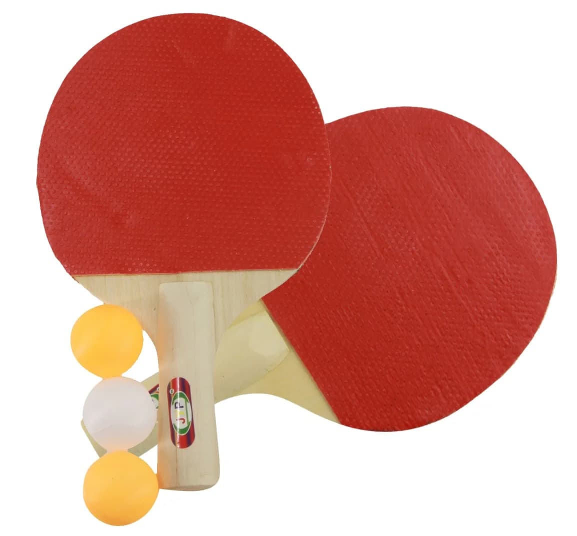 Paletas De Ping Pong + 3 Pelotas Mar Cristal