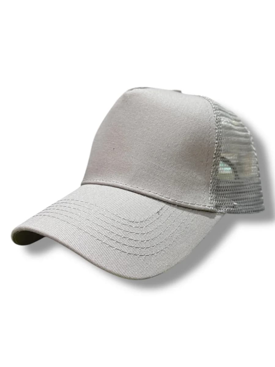 Gorra Trucker Lisa Cierre Botones Clips Mar Cristal