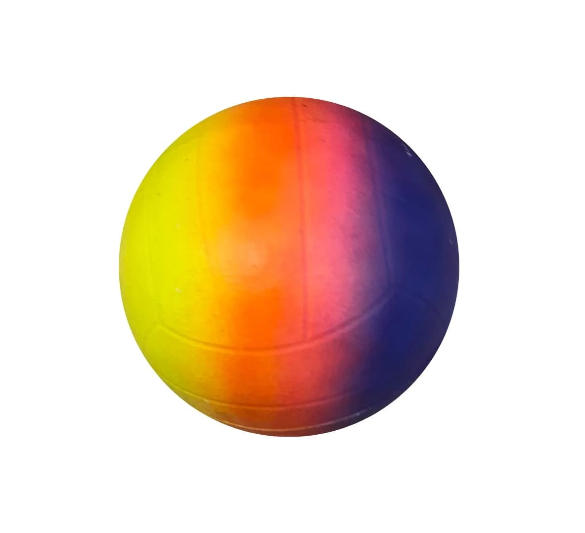 Pelota Goma Pesada Simil Caprichito Voley Fluor Mar Cristal