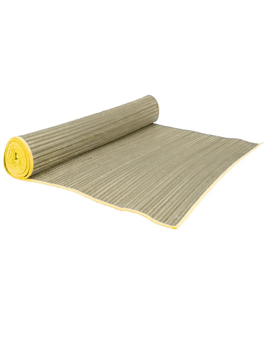 Esterilla Doble Costura Bamboo Mar Cristal