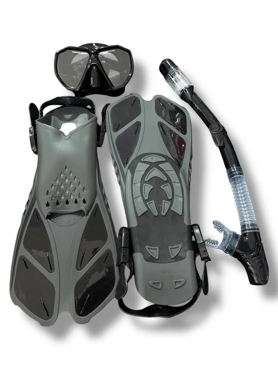 Equipo Completo De Snorkel Buceo Pro Mar Cristal