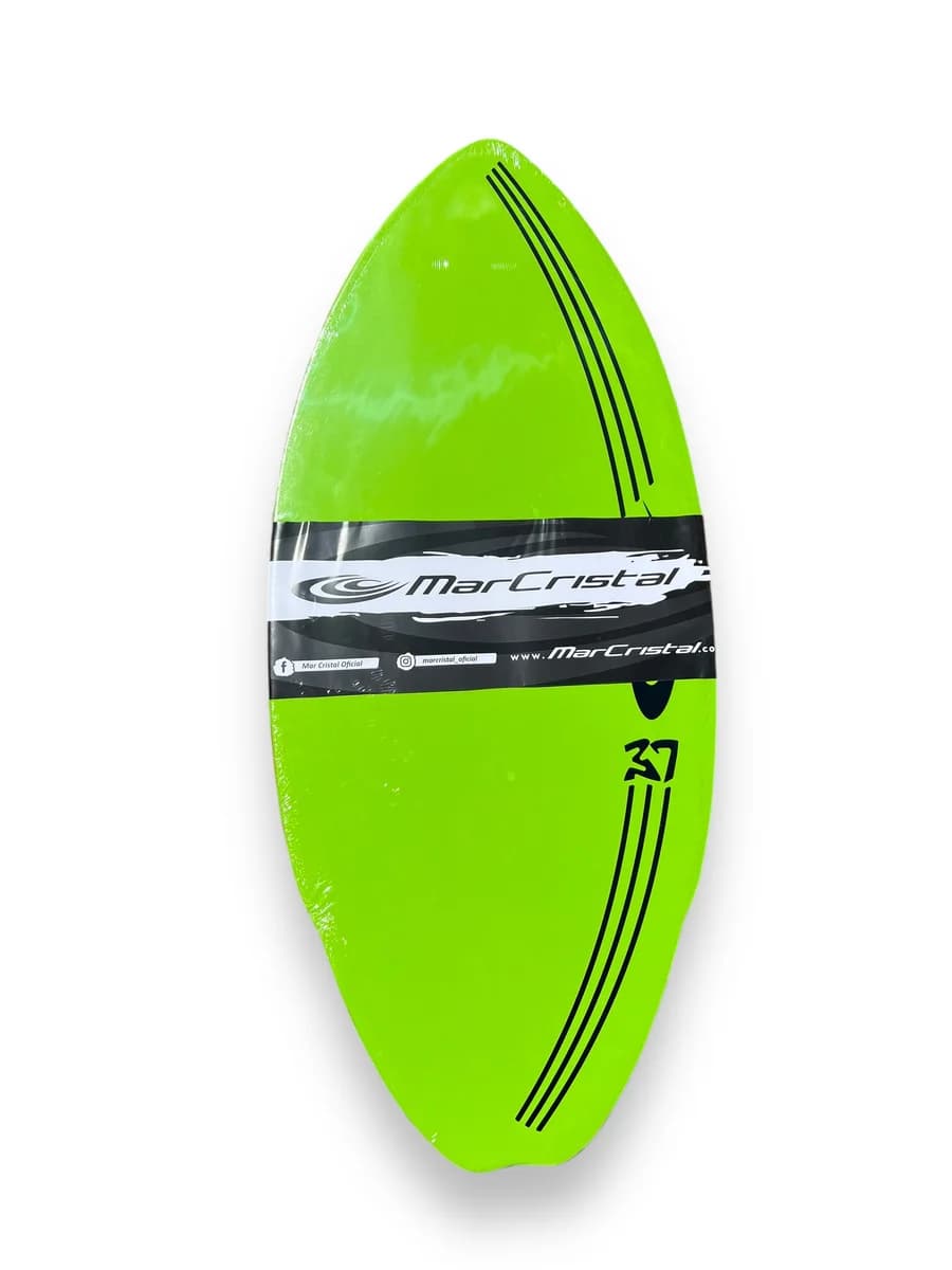 Skimboard Fibra De Vidrio 37 Mar Cristal