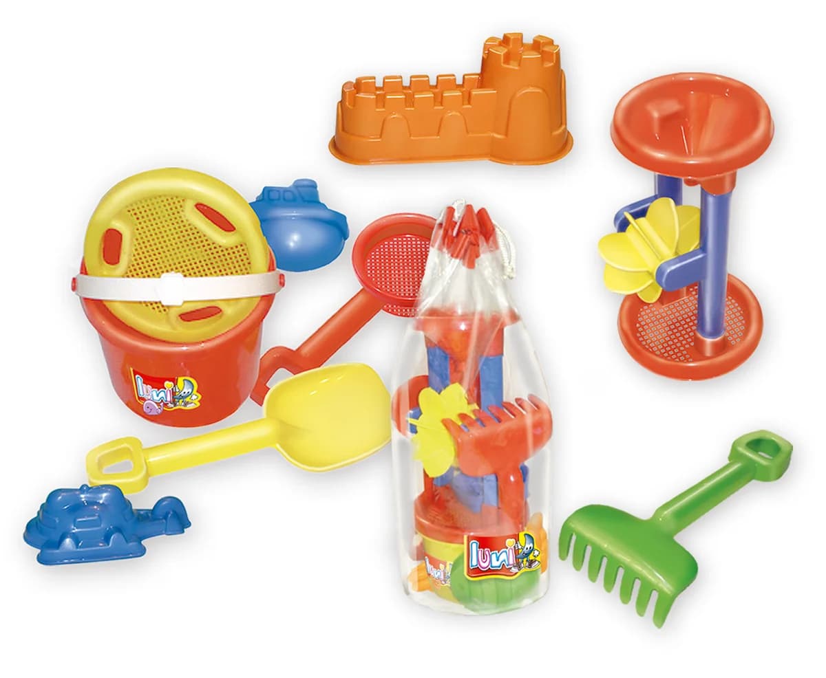 Playa Nº2 Pvc 9 Piezas Luni
