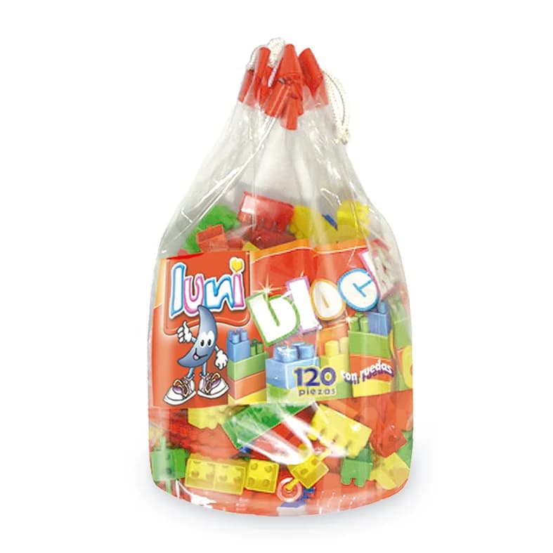 Block Varon 120 Piezas Bolsa Luni
