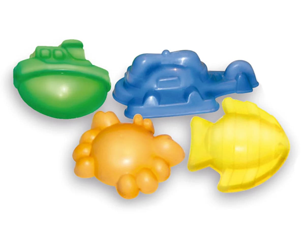 Set De Moldes Surtidos 4 Piezas Luni