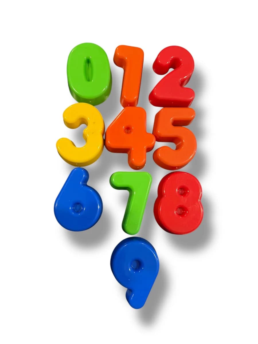 Set De Moldes Numeros Luni